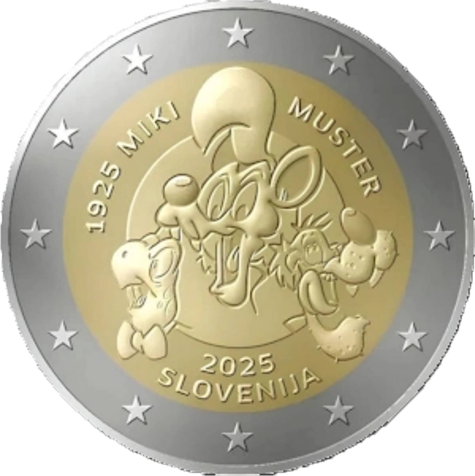 2 Euros Comemorativos 2025
