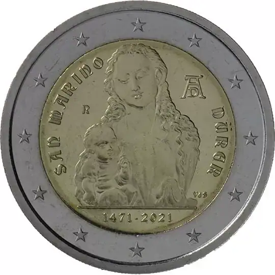 2 Euros Comemorativos 2021